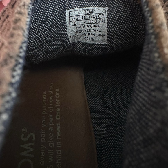 Toms Suede Desert Wedge Heeled Bootie Cheetah Print Size 6 - Picture 12 of 12